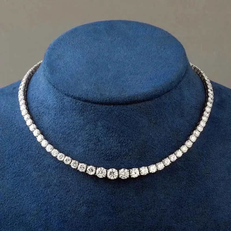 שרשרת טניס משובצת בצורה הדרגתית - Gradient Tennis