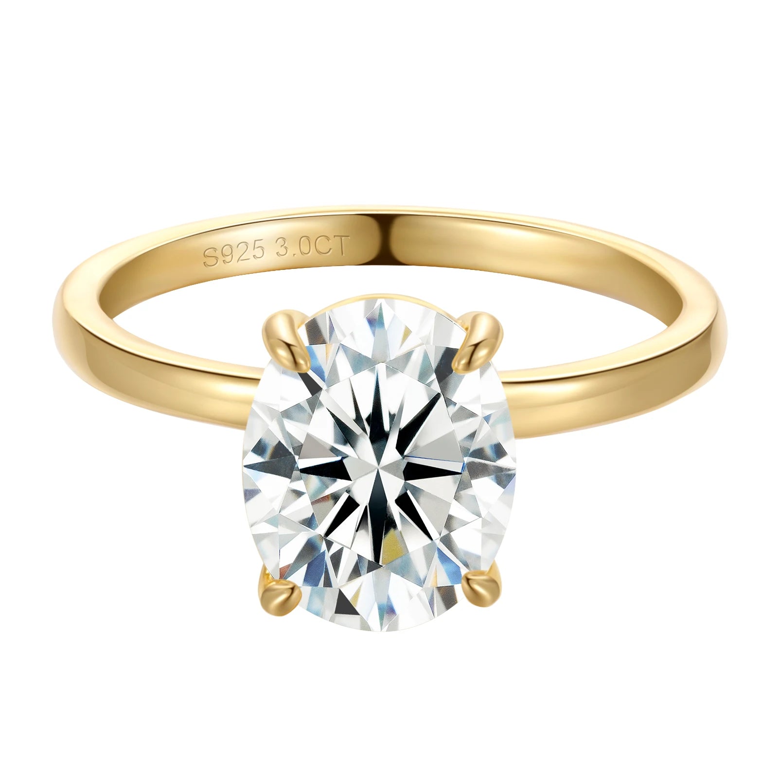 Oval Ring 3 קראט