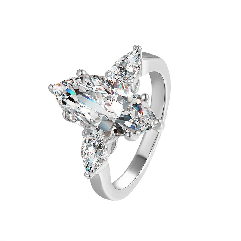 טבעת מואסנייט מרקיז 3 קראט