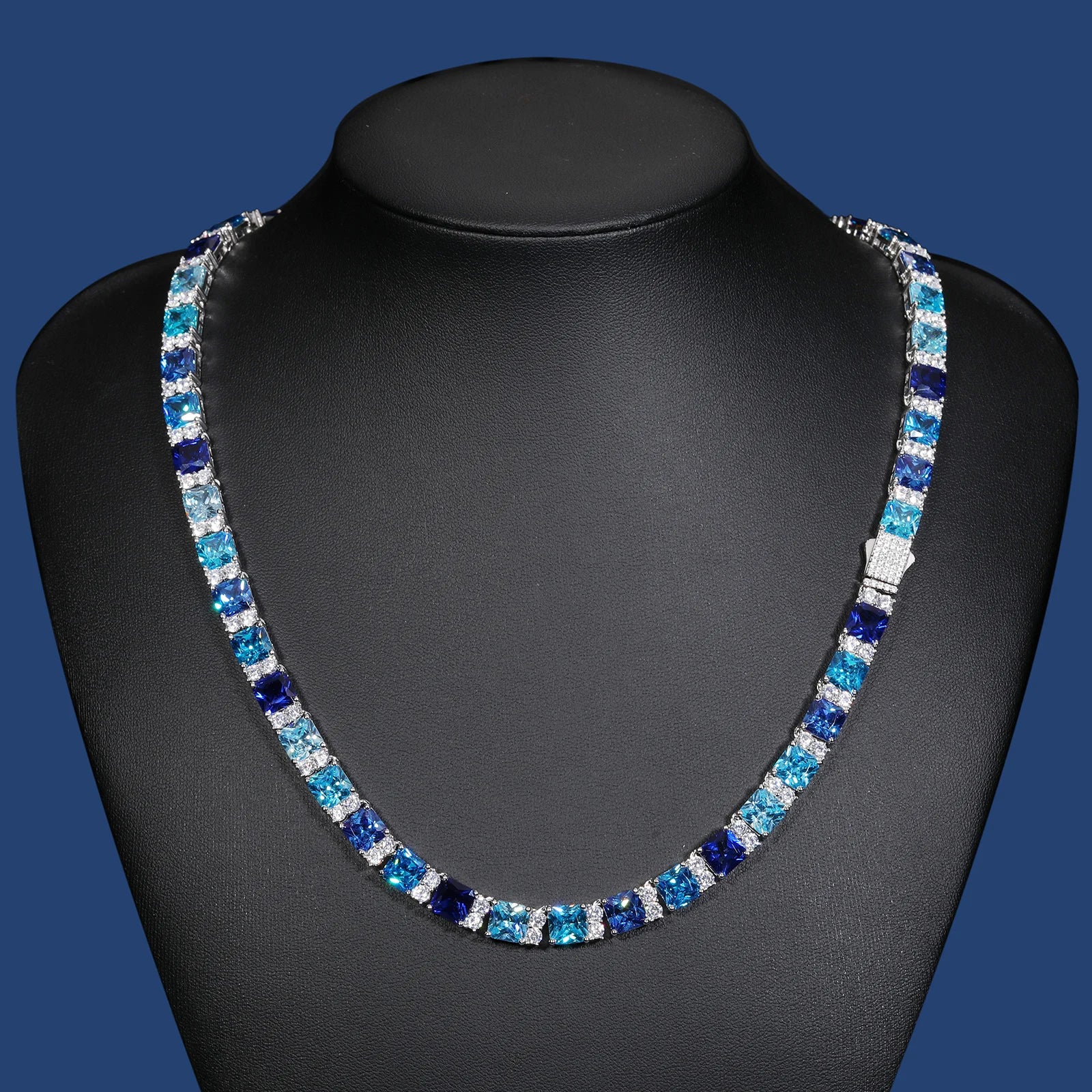שרשרת טניס "Blue Imperial"