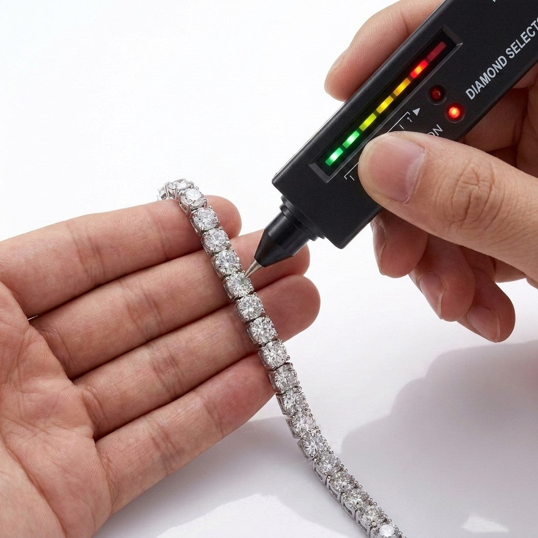 עובר בדיקת Diamond Tester